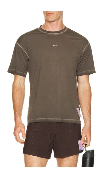 Satisfy Auralite T-shirt In Brown