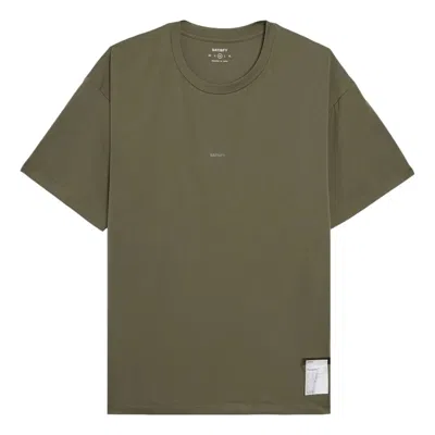 Satisfy Auralite T-shirt 'dusty Olive' In Green