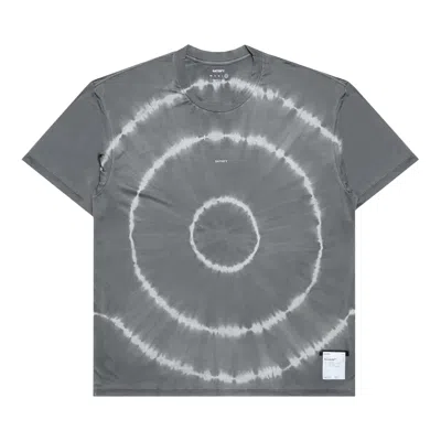 Pre-owned Satisfy Auralite T-shirt 'stone Mountain Tide Dye S' | Tan | Men's Size L