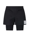 Satisfy Bermuda Tech Silk 8 Black In Black