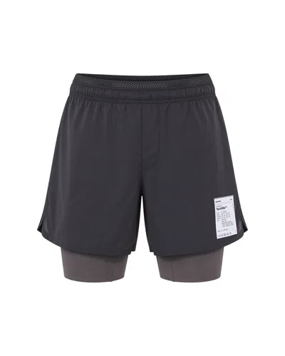 Satisfy Bermuda Tech Silk 8 Quicksand In Gray