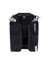 Satisfy Black Hydration Vest Multiple Pockets Jacket In Black