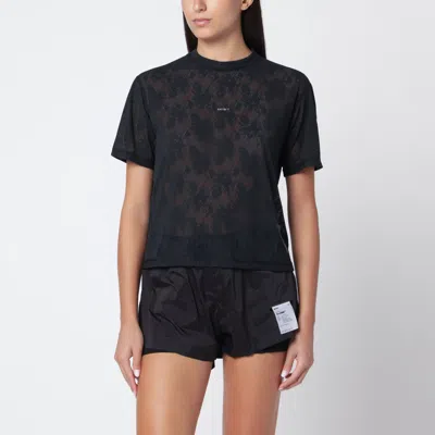 Satisfy Black Spacelace Mini T-shirt