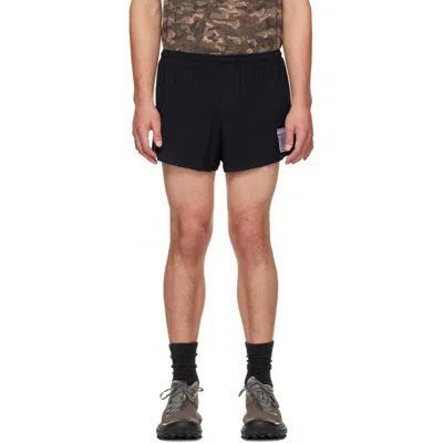 Satisfy Black Space-o 2.5 Running Shorts