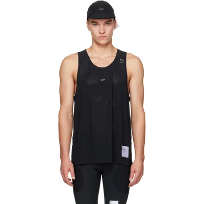 Satisfy Black Space-o Running Top In Black Sa