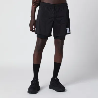 Satisfy "black Tech Silk 8"" Shorts"