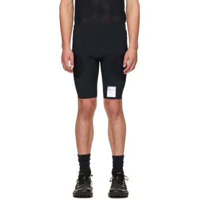 Satisfy Black Techsilk Evo 9 Running Shorts