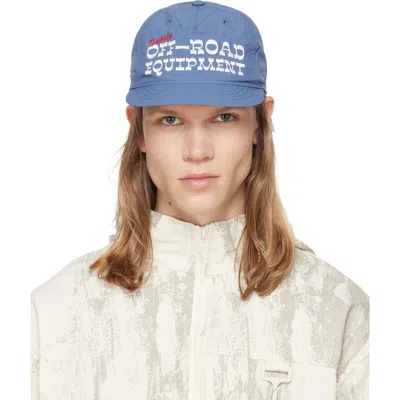 Satisfy Blue Flitesilk 5panel Pinch Baseball Cap
