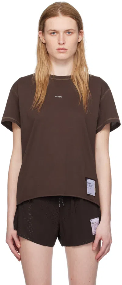 Satisfy Brown Climb T-shirt