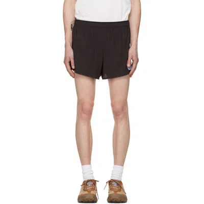 Satisfy Space-o 2.5 Breathable Perforated Shorts In Black