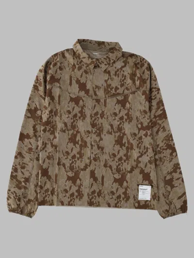 Satisfy River Camouflage Peaceshell Shirt In Neutral