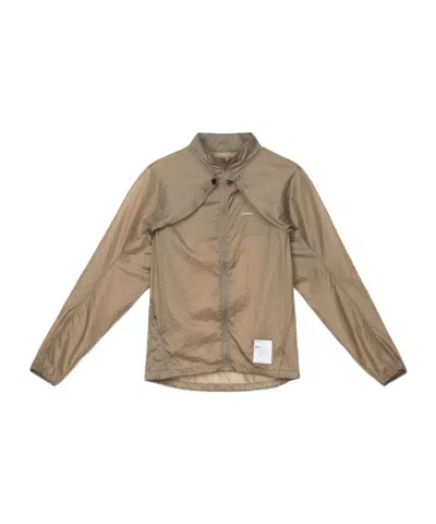 Satisfy Casual Jacket With Removable Sleeves In Nude