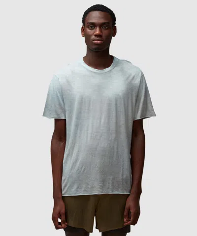 Satisfy Cloudmerino T-shirt In Blue Grey
