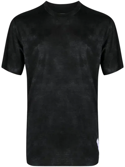 Satisfy Cloudmerino T-shirt Mit Rundhalsausschnitt In Black
