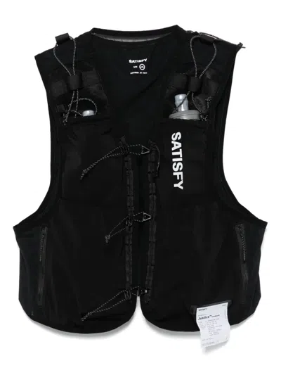 Satisfy X Hydrapak Vest And Flasks Set In Black