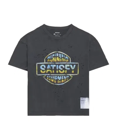 Satisfy Crew Neck T-shirt In Gray