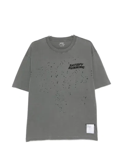 Satisfy Crew-neck T-shirt In Gray