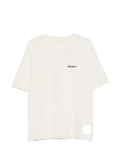 Satisfy Crew-neck T-shirt In White