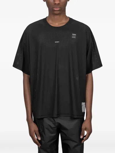 Satisfy Crew-neck T-shirt In Black