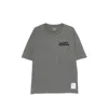 Satisfy Mothtech Destroyed Running T-shirt In Grey In Gray