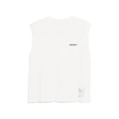 Satisfy Crew-neck Vest In Neutral