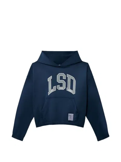 Satisfy Cropped Hoodie In Blue