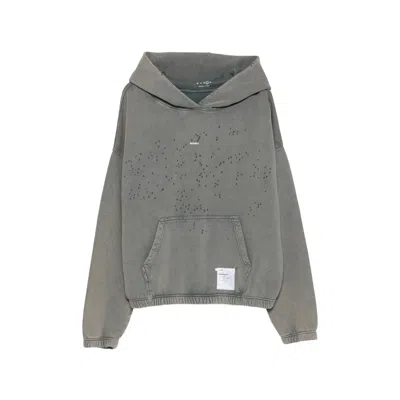 Satisfy Distressed Hoodie In Gray