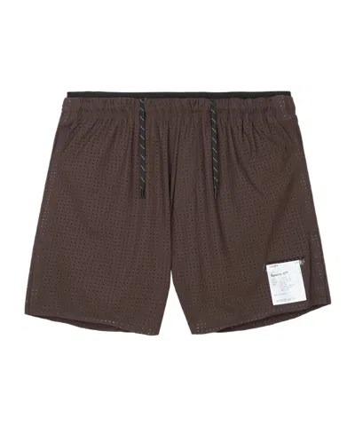 Satisfy Drawstring Shorts In Brown