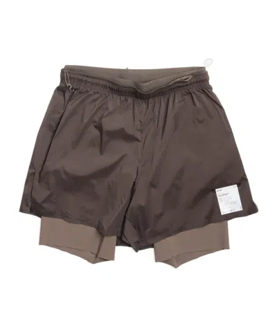 Satisfy Drawstring Shorts In Brown