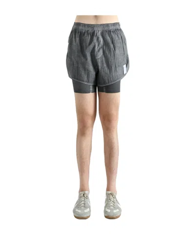Satisfy Elastic Waist Shorts In Black