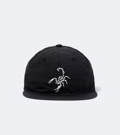 Satisfy Flitesilk™ Embroidered Baseball Cap In Black