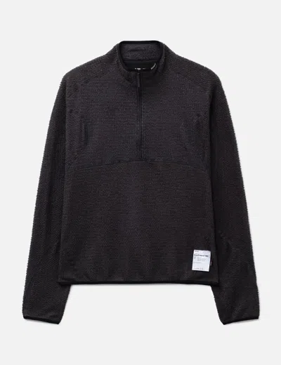 Satisfy Fuzzfleece™ Ad Half-zip In Black/黑色/블랙/ブラック