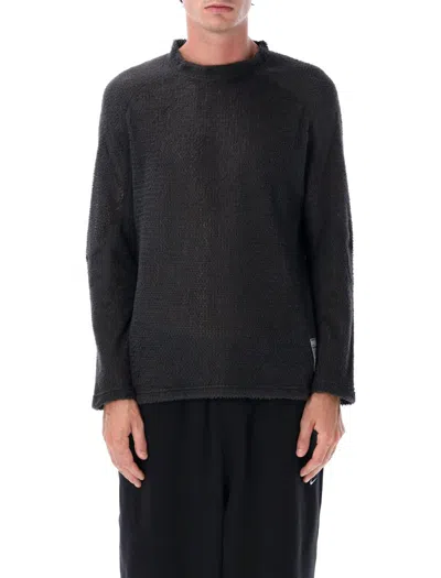 Satisfy Fuzzfleece Ad Long-sleeve T-shirt In Black