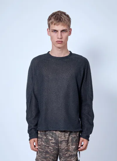 Satisfy Fuzzfleece™ Ad Long Tee In Black