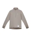 Satisfy Ghostfleece Half-zip Top In Neutral