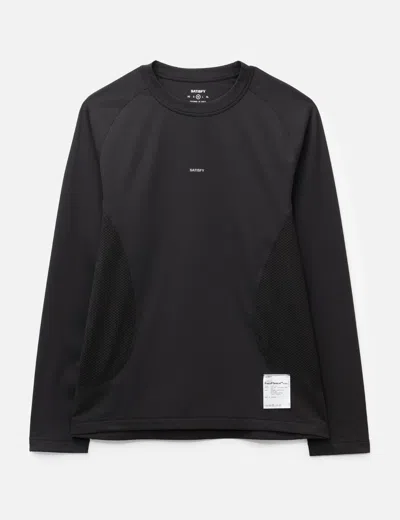 Satisfy Fuzzfleece™ Octa® Tee In Black/黑色/블랙/ブラック