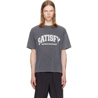 Satisfy Gray Mothtech T‑shirt In Multi
