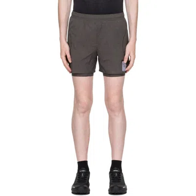 Satisfy Gray Rippy Cordura 5 Shorts