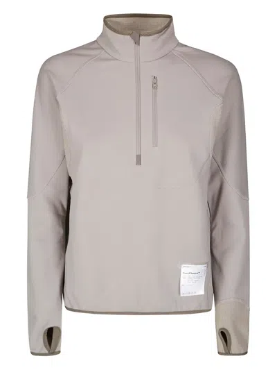 Satisfy Half-zip Top In Neutral
