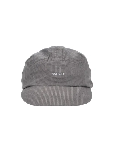 Satisfy Hat “rippy Air Trail” In Gray