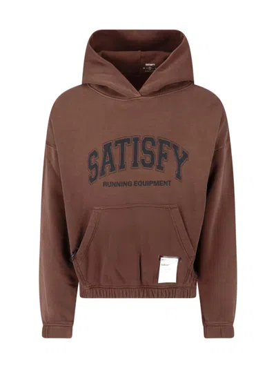 Satisfy Hoodie "softcell™" In Brown
