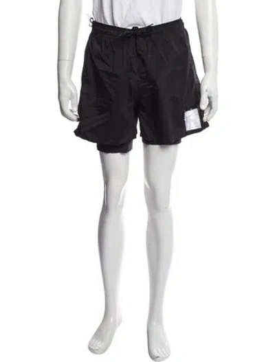 Pre-owned Satisfy Jogger Shorts In Black