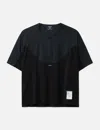 Satisfy Justice Trail Half-zip T-shirt In Black