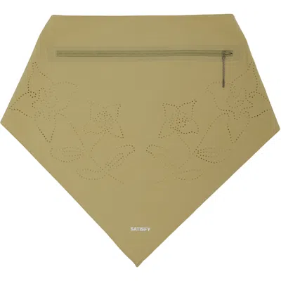 Satisfy Khaki Peaceshell Ice Bandana Scarf In 52016 Cedar