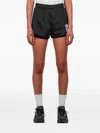 Satisfy Layered-design Shorts In Multi