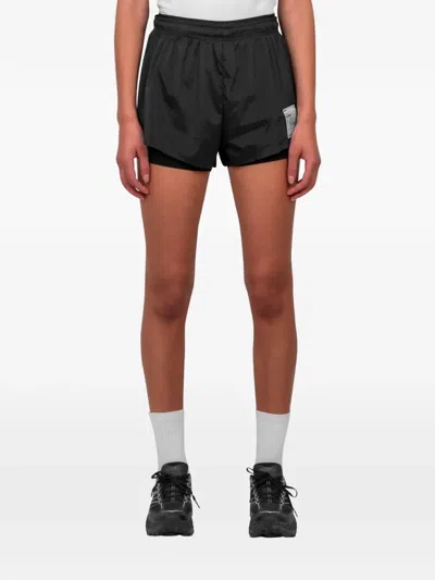 Satisfy Layered-design Shorts In Multi