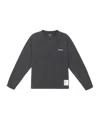 Satisfy Logo Long Sleeve T-shirt In Gray