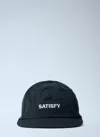Satisfy Peaceshell 5 Panel Pinch Cap In Black