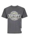 Satisfy Logo-print T-shirt In Gray