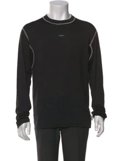Pre-owned Satisfy Long Sleeve Shirt In Black